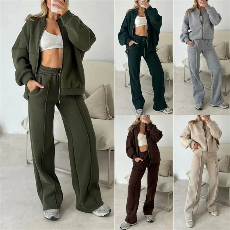 2025 البلوز قطعتين دعوى المرأة - مراجعة Wide Leg Trouser 70S وسعره