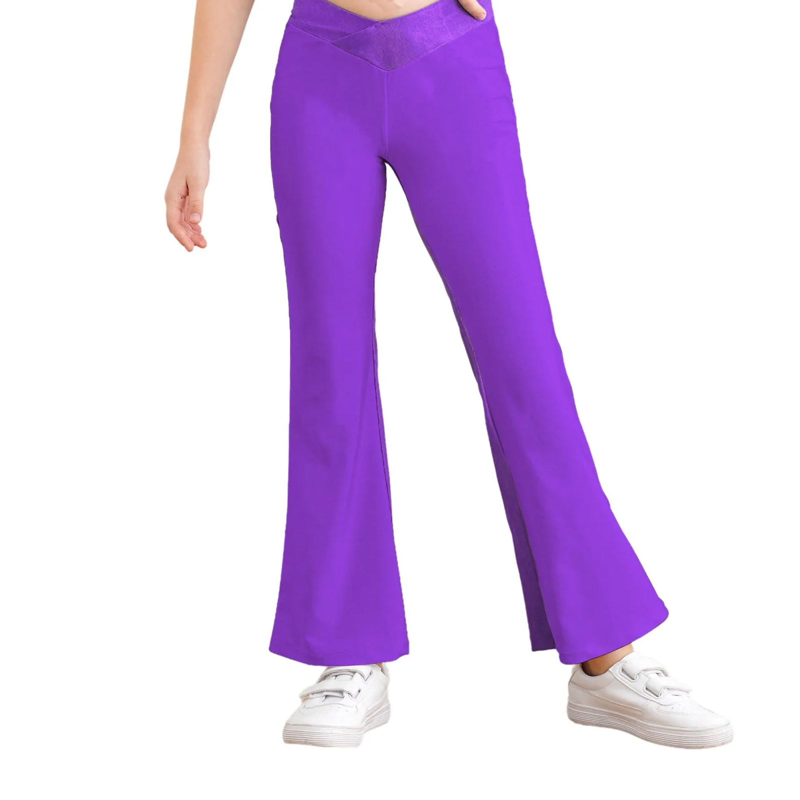 أطفال بنات لامعة متوهج السراوي - مراجعة Wide Leg Trouser 70S وسعره