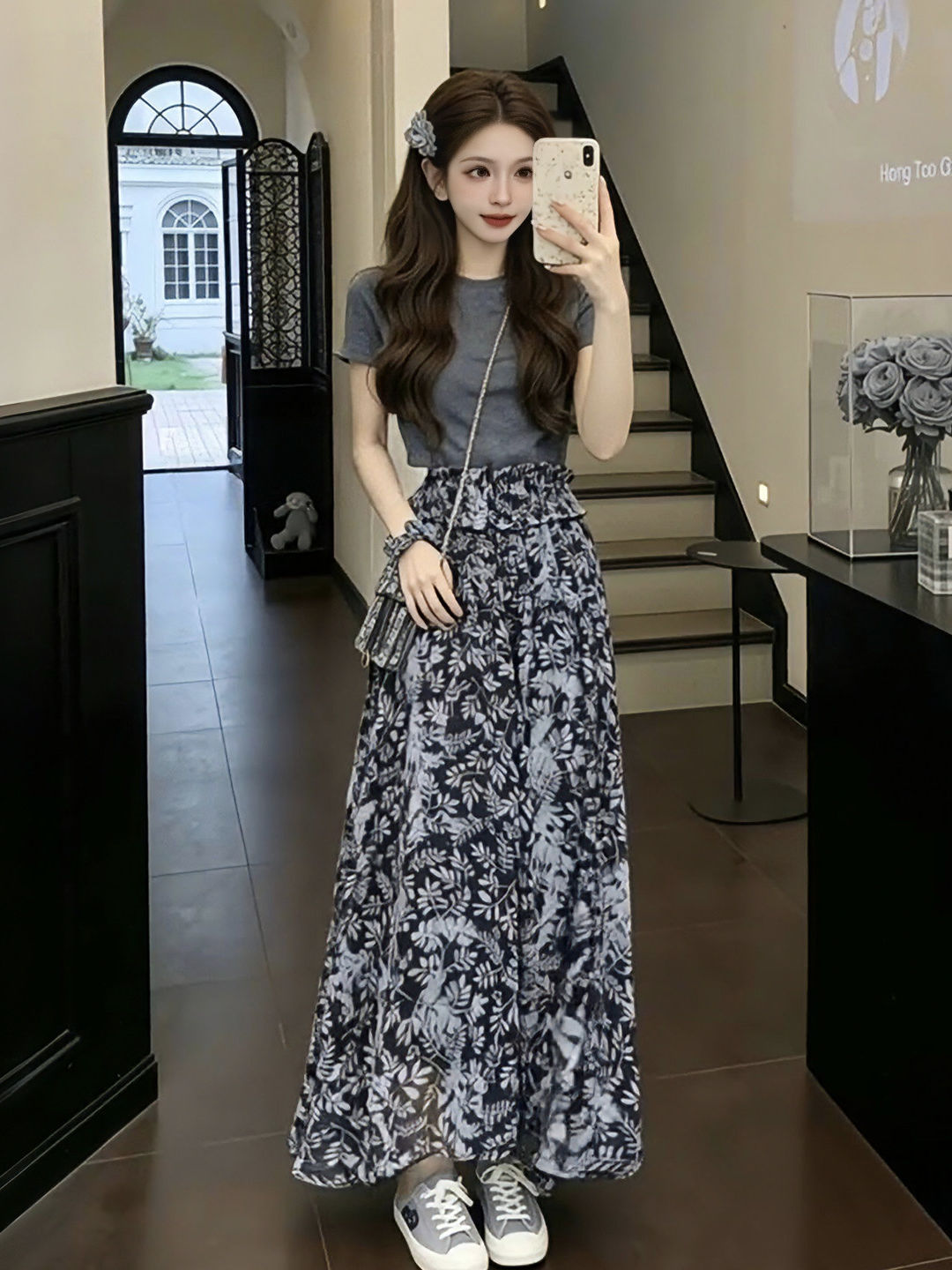 طقم صيفي من توب قصير الأكمام ب - مراجعة Vintage Fashion Years وسعره