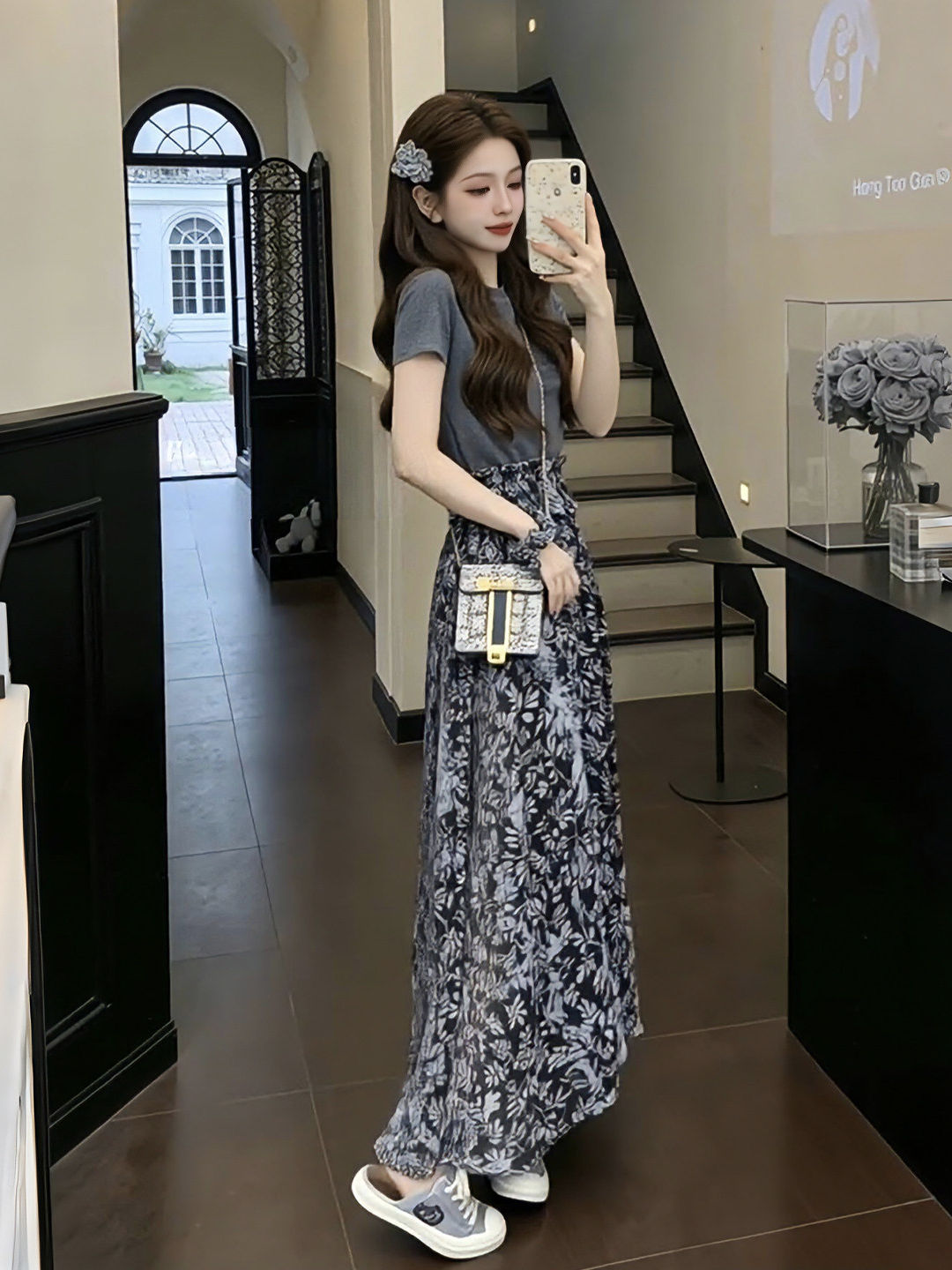 طقم صيفي من توب قصير الأكمام ب - مراجعة Vintage Fashion Years وسعره