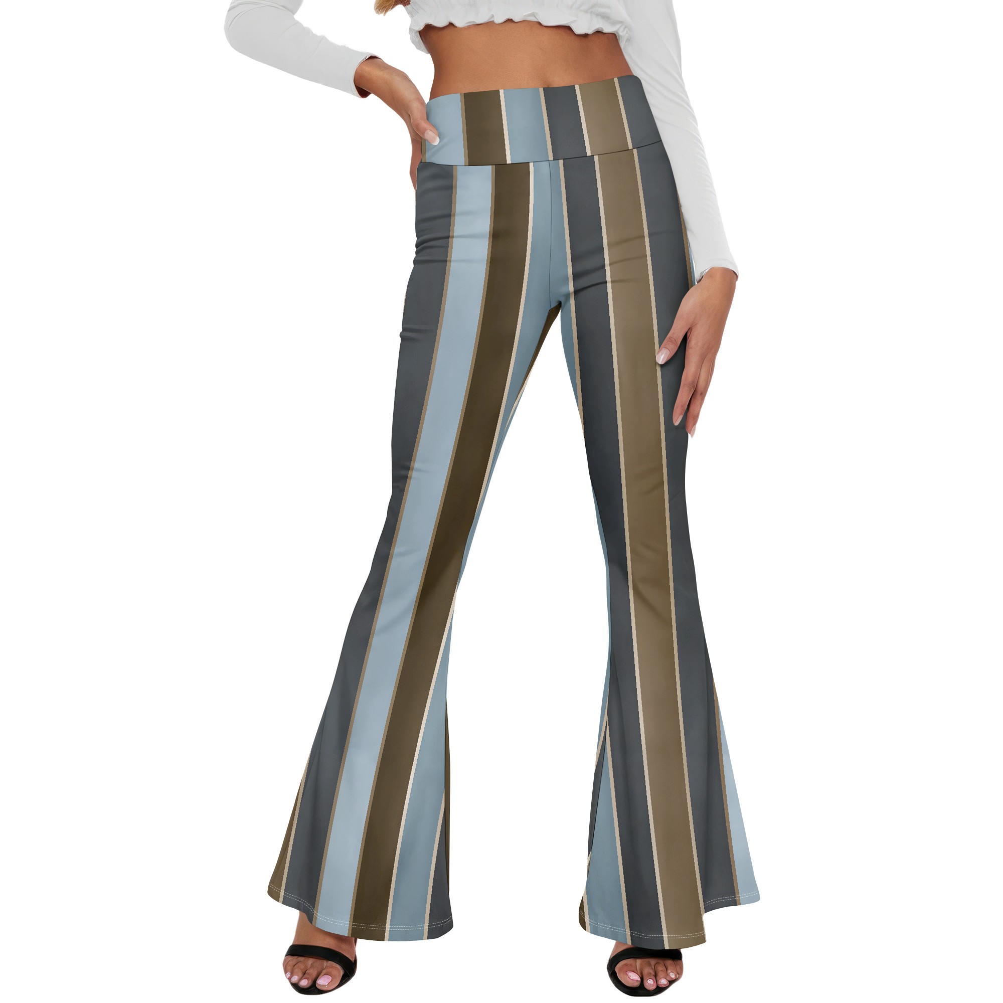 بنطلون واسع الأرجل بخصر مرتفع  - مراجعة Wide Leg Trouser 70S وسعره