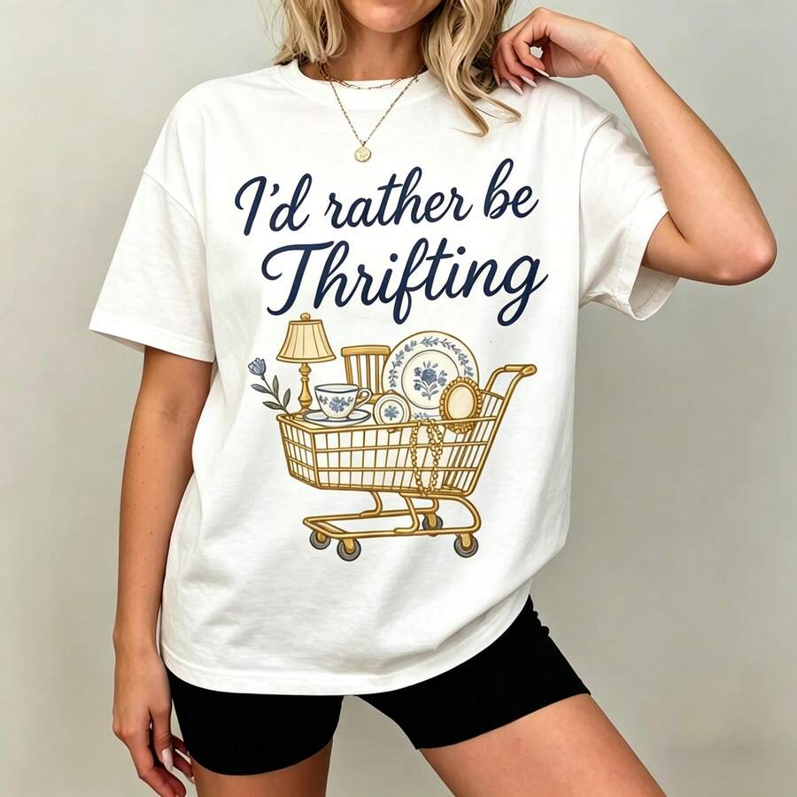 [تي شيرت بتصميم جرافيك] قميص م - مراجعة Thrift Vintage Fashion Usa وسعره