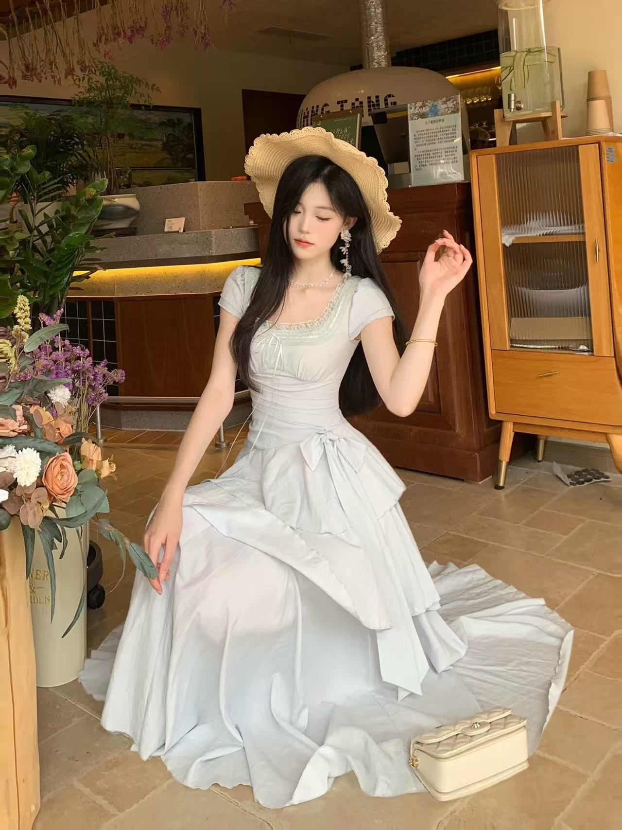 فساتين نسائية صيفية أنيقة بتصم - مراجعة Vintage Fashion Style Female وسعره