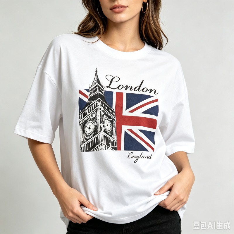 تي شيرت نسائي مطبوع عليه شعار  - مراجعة Vintage Fashion London وسعره