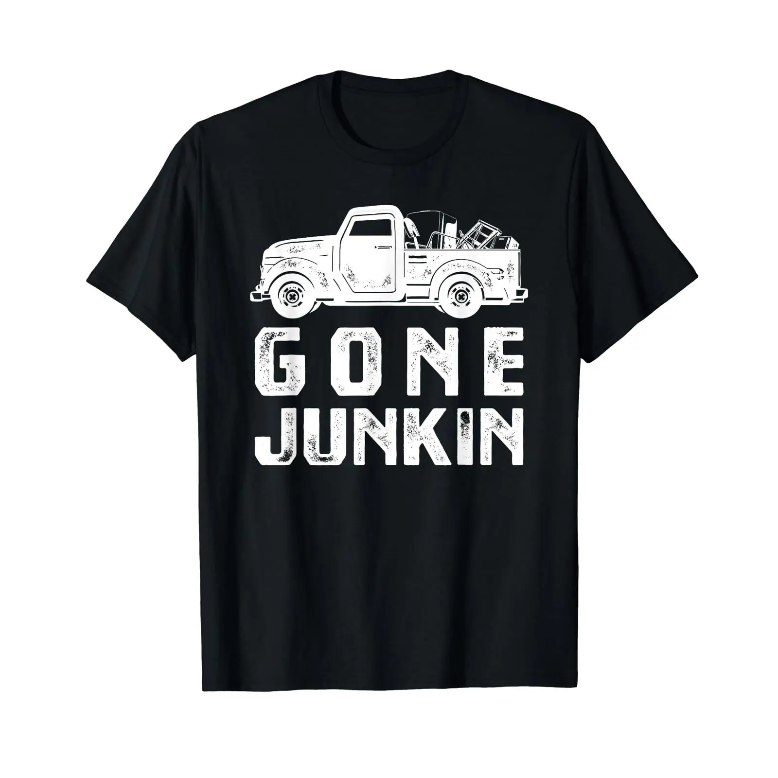 تي شيرت Funny Junker Gone Junk - مراجعة Thrift Vintage Fashion Usa وسعره