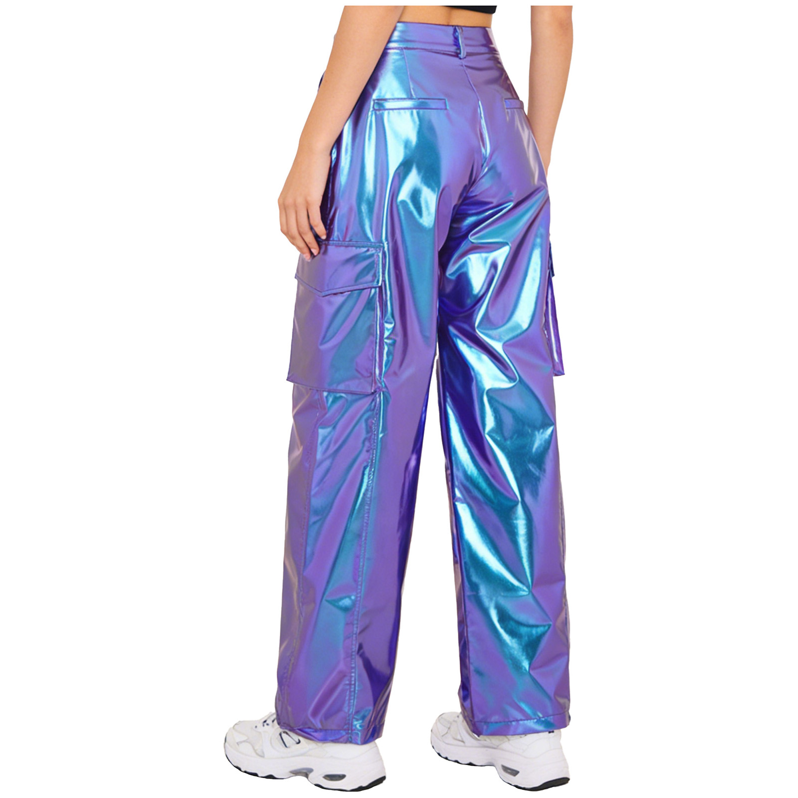 بنطلون كارجو للبالغين بتصميم د - مراجعة Wide Leg Trouser 70S وسعره